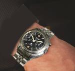 1967 Lemania British Royal Navy Monopusher Chronograph