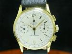 Universal Geneve 18k Gold Monopusher Chronograph 34mm