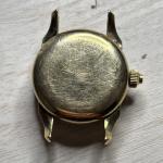 RUNS MISSING CHRONO PARTS 1940s Bulova Monopusher Chronograph 10k RGP Watch 10AH