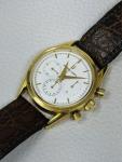 Universal Geneve Compax 18K Yellow Gold Chronograph 184.440 Box & Papers 