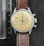 Lemania Vintage Monopusher Chronograph Watch #4294
