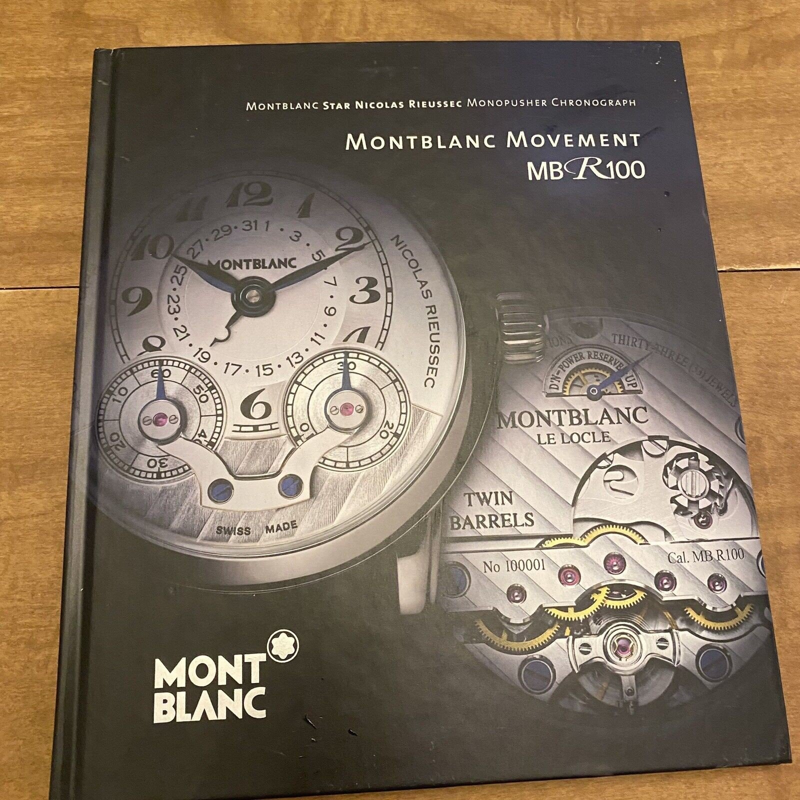Mont Blanc Monopusher Chronograph MB R100 Book