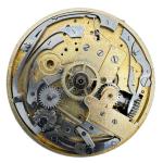 Vintage 43mm Monopusher Chronograph Pocket Watch