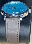 Vulcain Heritage Blue Lagoon Monopusher Chronograph