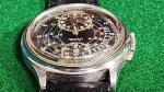Rare 1930s Juvenia Chronograph Monopusher Watch