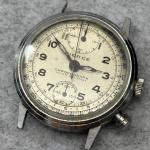 1940s Broken Pierce Mono-Pusher Chronograph Watch