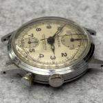 1940s Broken Pierce Mono-Pusher Chronograph Watch