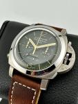 Panerai Luminor Monopusher GMT Green 44mm Watch