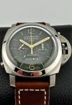 Panerai Luminor Monopusher GMT Green 44mm Watch