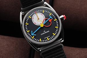 Louis Erard Alain Silberstein Chronograph Monopusher Watch