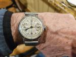 1940s Vintage Monopusher Chronograph Watch - 38mm