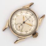Vintage Bulova Monopusher Chronograph Rolled Gold Watch