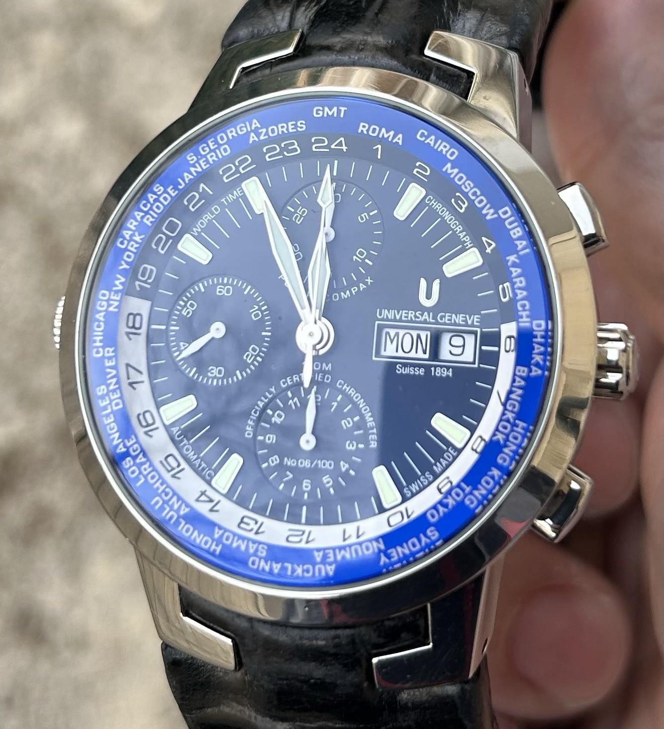 Universal Geneve UG98 Monopusher Chronograph 06/100