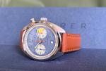 Farer Cobb Monopusher Chronograph Blue Dial