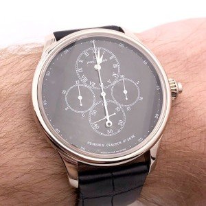 Jaquet Droz La Chaux-de-Fonds 18K Gold Chronograph