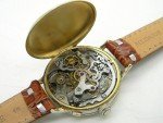 Rare 1930s Military Monopusher Men's Watch
