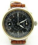 Rare 1930s Military Monopusher Men's Watch