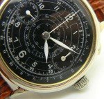 Rare 1930s Military Monopusher Men's Watch