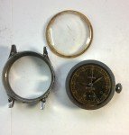 Vintage Clamshell Monopusher Chronograph Watch