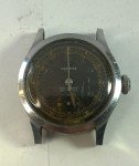 Vintage Clamshell Monopusher Chronograph Watch