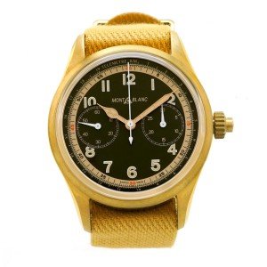 Montblanc 1858 Monopusher Chronograph Watch - Bronze 42mm