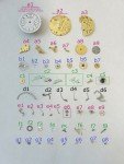 Landeron Monopusher Chronograph Movement Parts Set