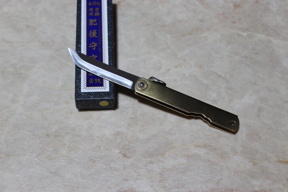 Japanese Higonokami Sword Type Knife - White Steel