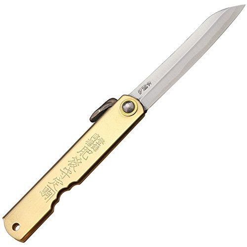 Higonokami Leaf Shaped Blade – White Paper Steel