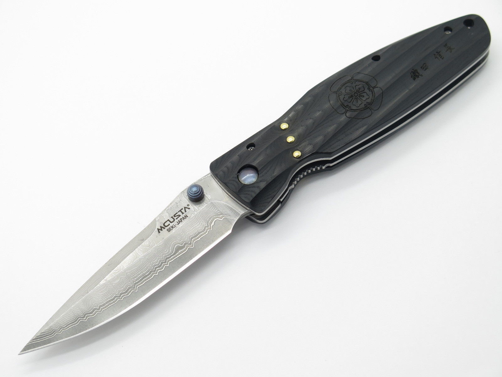 Mcusta Nobunaga MC-181D Micarta VG-10 Folding Knife