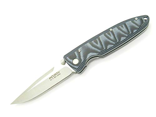 Mcusta Seki Japan MC-10V Blue Micarta Folding Knife