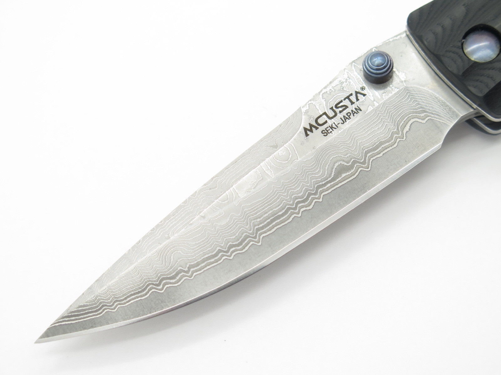 Mcusta Nobunaga MC-181D Micarta VG-10 Folding Knife