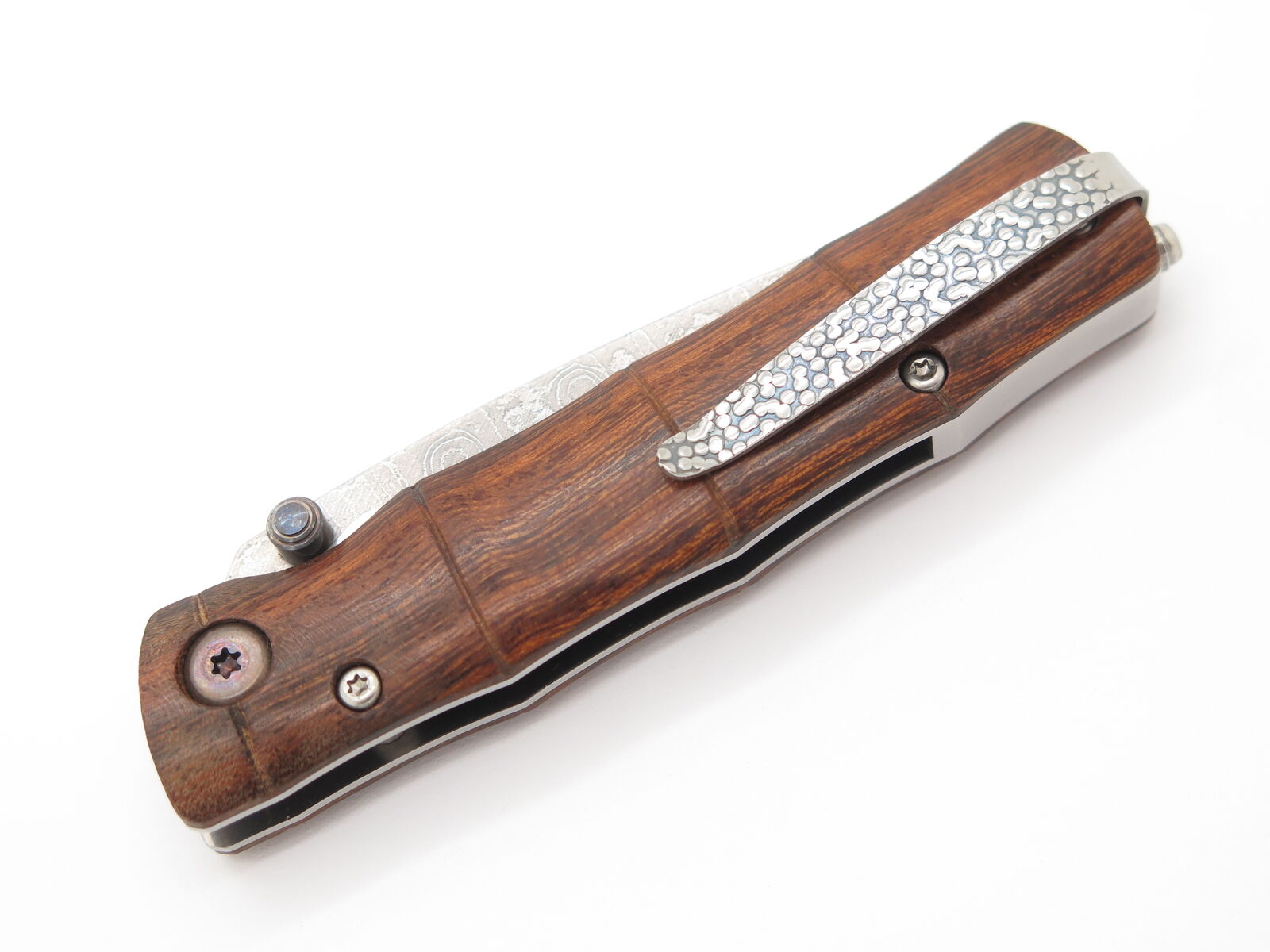 Shinra Emotion VG-10 Damascus Folding Pocket Knife