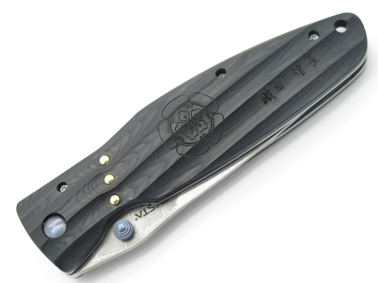 Mcusta Nobunaga MC-181D Micarta VG-10 Folding Knife