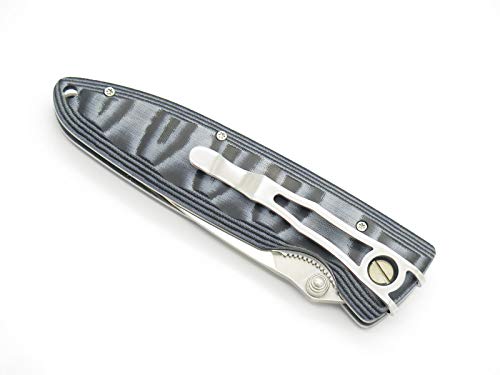 Mcusta Seki Japan MC-10V Blue Micarta Folding Knife
