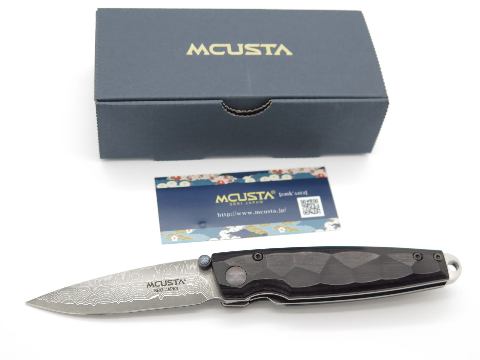 Mcusta Tsuchi MC-79DP VG-10 Damascus Folding Knife