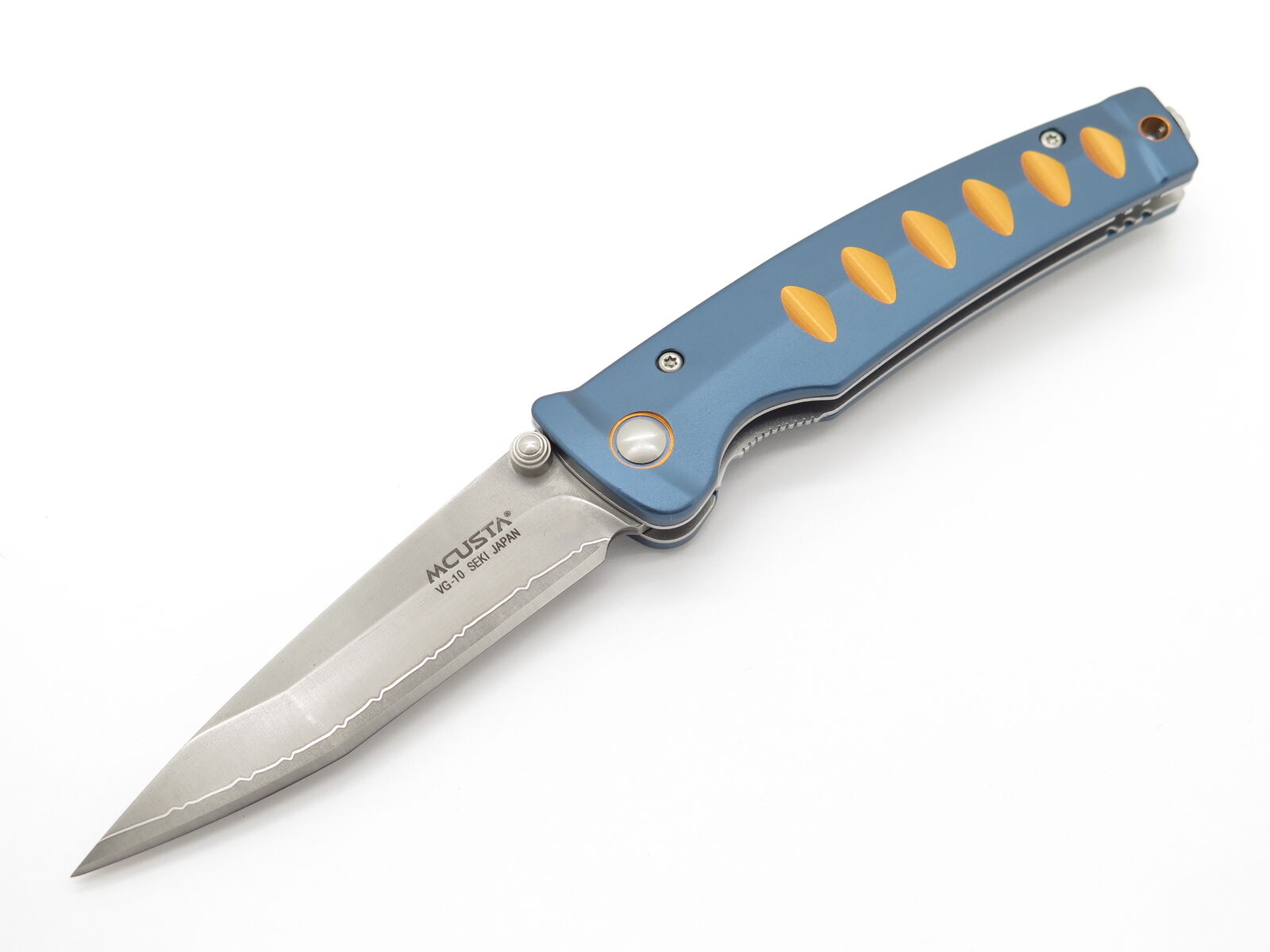 Mcusta Seki Japan Gold VG-10 Tanto Folding Knife