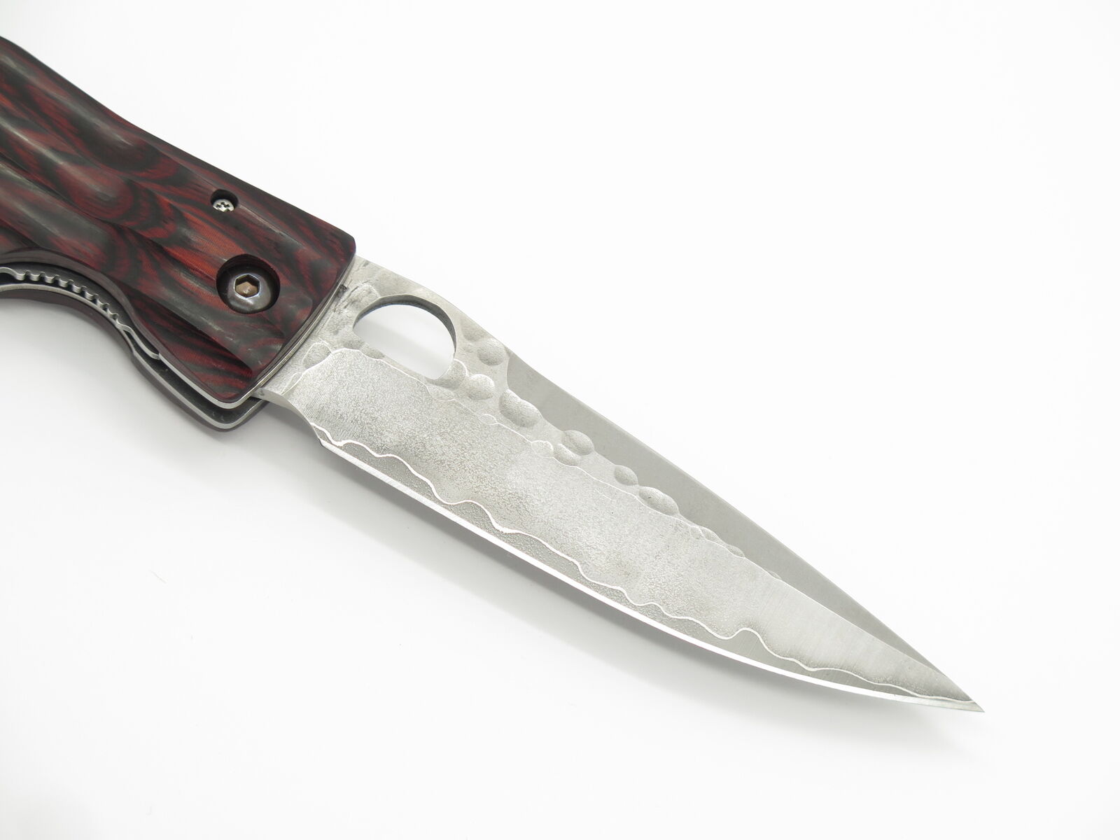 Mcusta Ieyasu Samurai Red Folding Knife SPG2