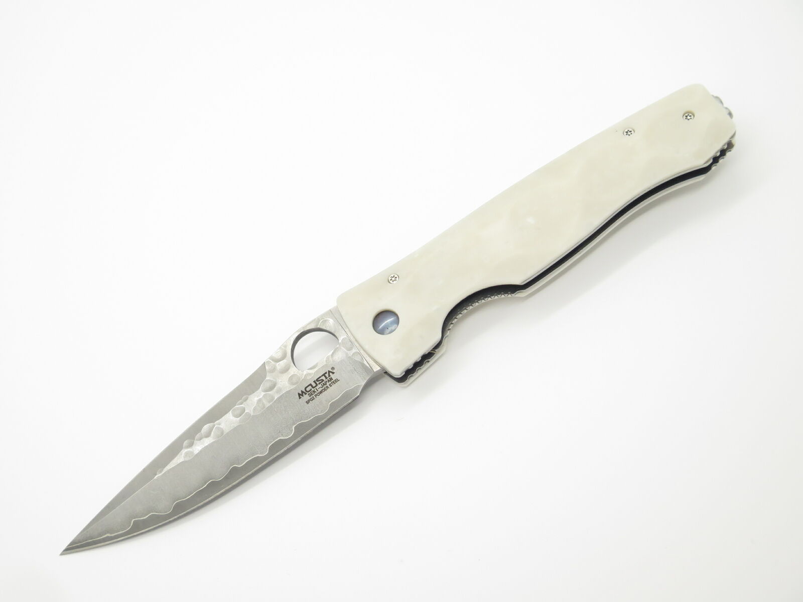 Tactility Elite Corian Folding Knife by Mcusta
