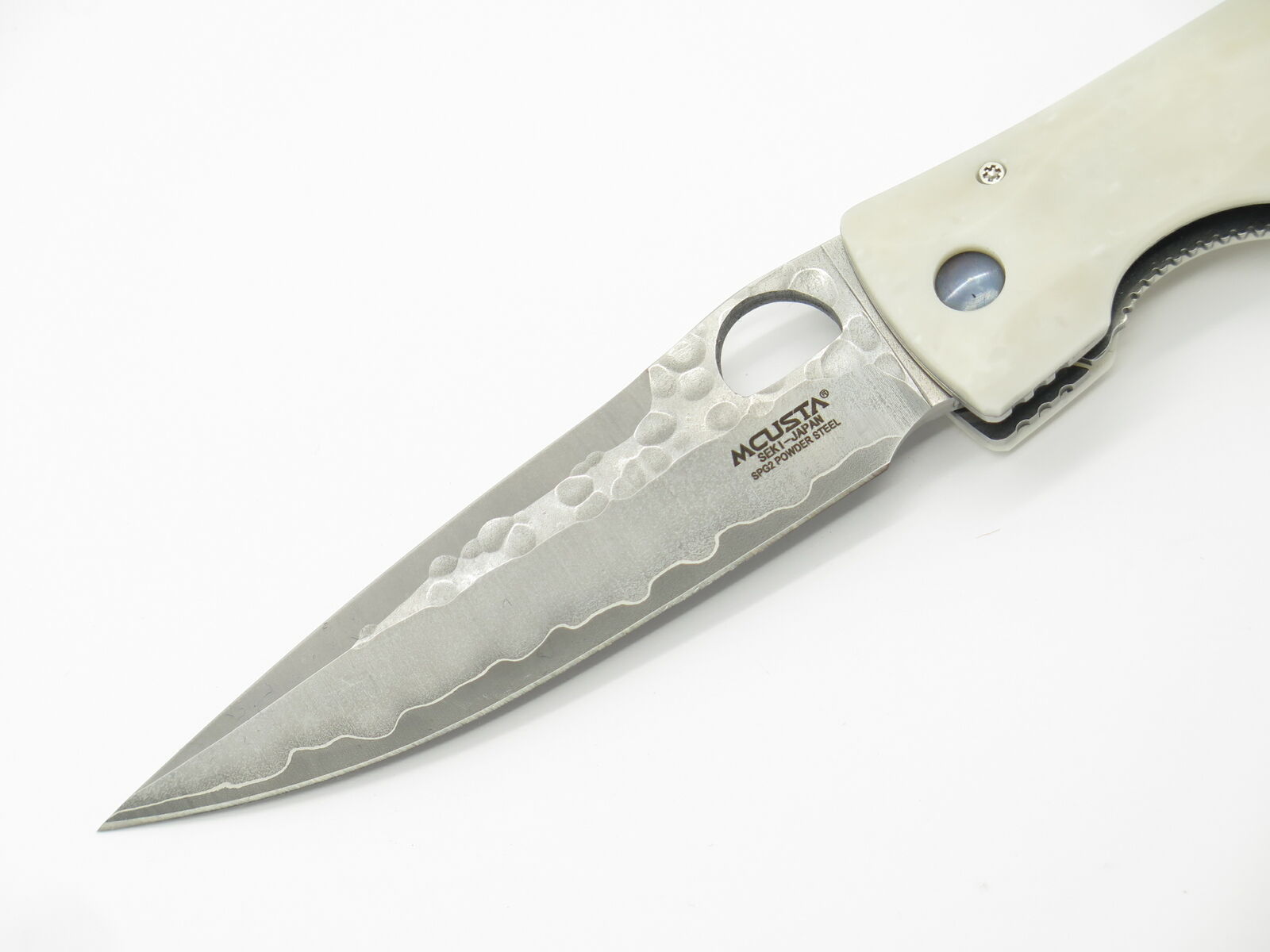 Tactility Elite Corian Folding Knife by Mcusta