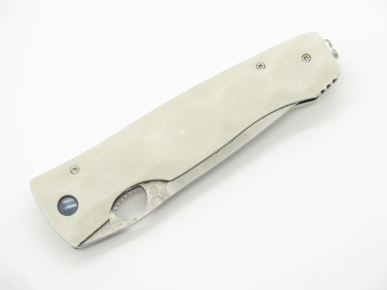 Tactility Elite Corian Folding Knife by Mcusta