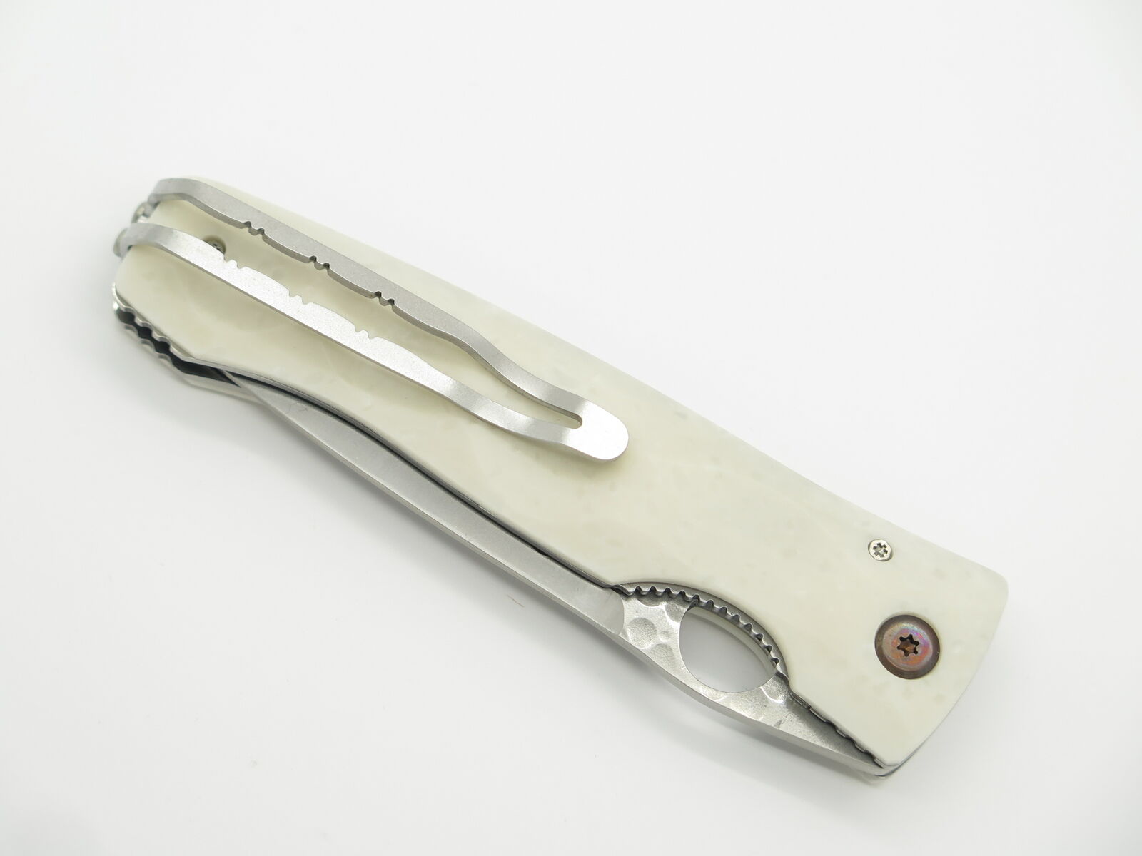 Tactility Elite Corian Folding Knife by Mcusta