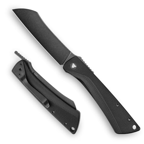 TRIVISA Black PVD Higonokami Pocket Folding Knife