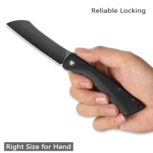 TRIVISA Black PVD Higonokami Pocket Folding Knife
