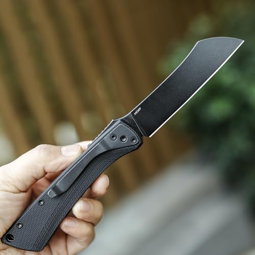 TRIVISA Black PVD Higonokami Pocket Folding Knife