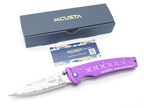Mcusta Seki Japan 162D Purple VG-10 Folding Knife