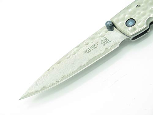 Tsuchi MC-114D VG-10 Damascus Folding Knife