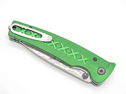 Mcusta Seki Japan Green VG-10 Damascus Folding Knife