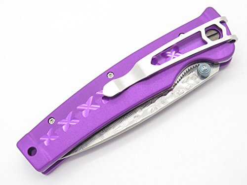 Mcusta Seki Japan 162D Purple VG-10 Folding Knife