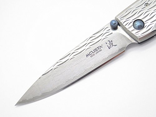 Mcusta Seki Japan VG-10 Damascus Folding Knife