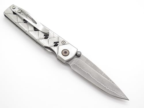 Yoroi MC-37D VG-10 Damascus Folding Pocket Knife